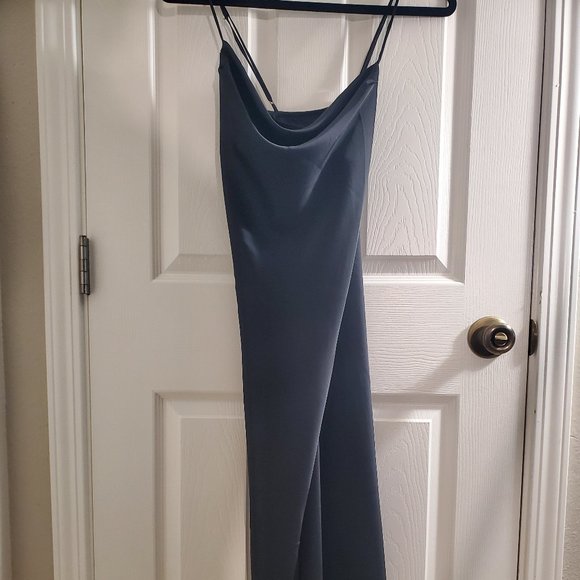Banana Republic Cowl Neck Midi Slip Dress - Small/Petite - Picture 4 of 6